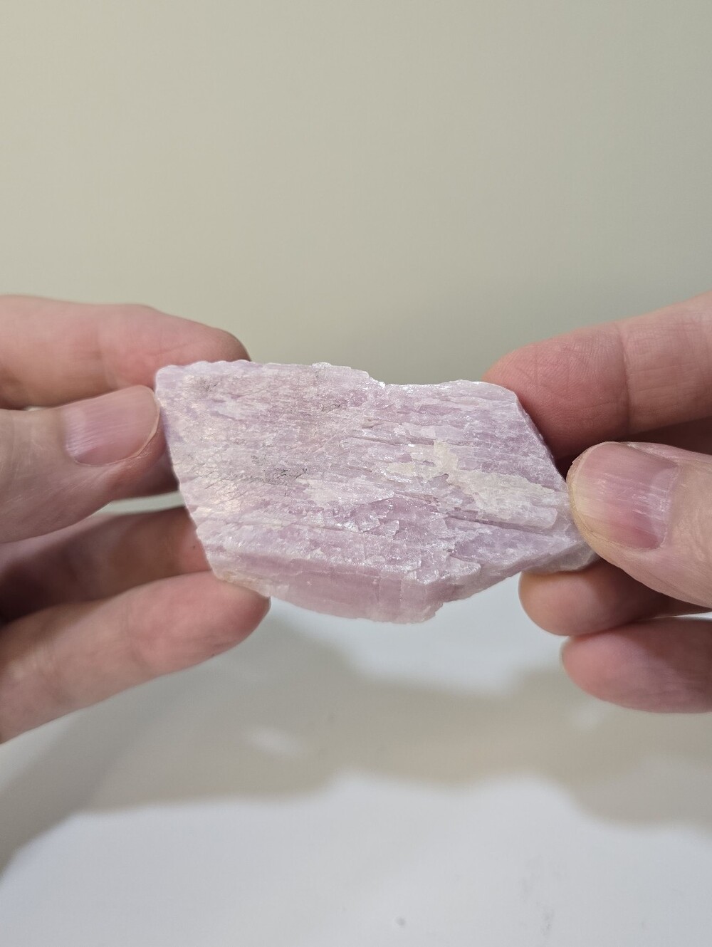 Kunzite Crystal Chunk Specimen #F